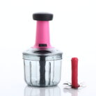 Chopper with Turbo Spin Blade - (Pink - 900 ML) (2)