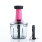 Chopper with Turbo Spin Blade - (Pink - 900 ML) (3)