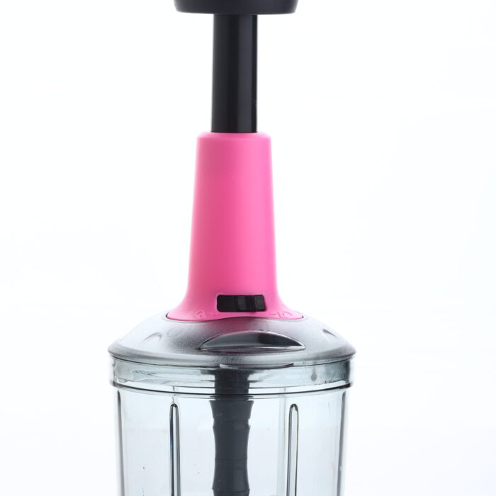 Chopper with Turbo Spin Blade - (Pink - 900 ML) (6)